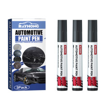 (Black 3pack) Car paint touch-up pen, paint scratch repair pen, trace paint repair pen