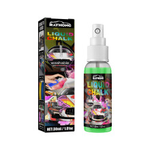 (Green) Washable car graffiti spray Car body tire graffiti colorful easy-to-clean color spray