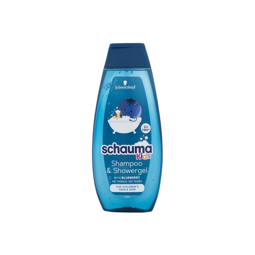 Schwarzkopf - Schauma Kids Blueberry Shampoo & Shower Gel - For Kids, 400 ml