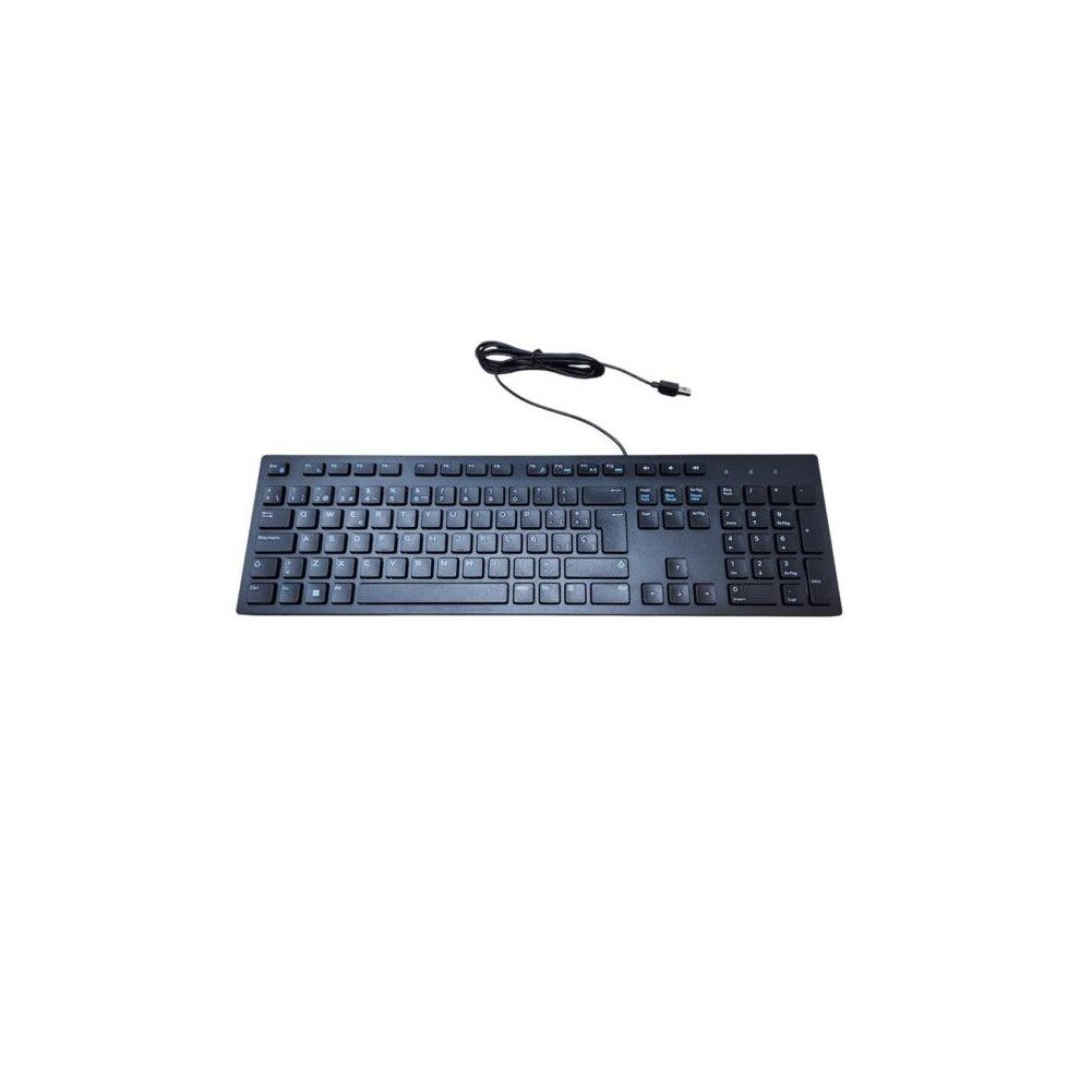 Dell Multimedia Keyboard USB QWERTY Spanish KB216-BK-SPN-image-OPC-PDXDXBF-NEW