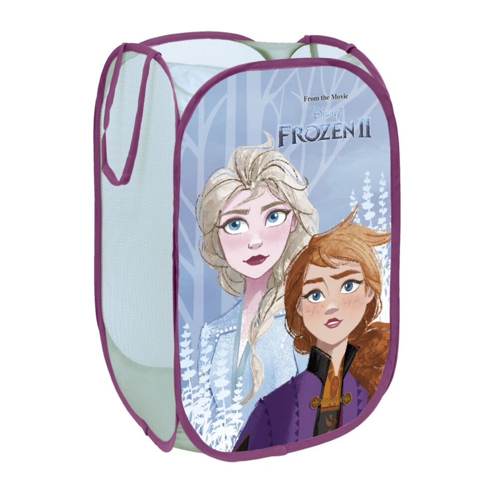 Disney Frozen Pop-Up Laundry Basket/Toy Storage Bin 36 x 36 x 58 cm