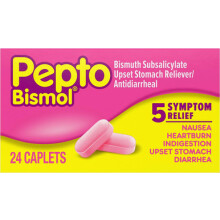 PEPTO BISMOL CAPLET ORIGINAL 24 CT