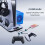 PS5 Vertical Cooling Fan Stand Controller Charger for PS5 UHD/Digital Edition 5