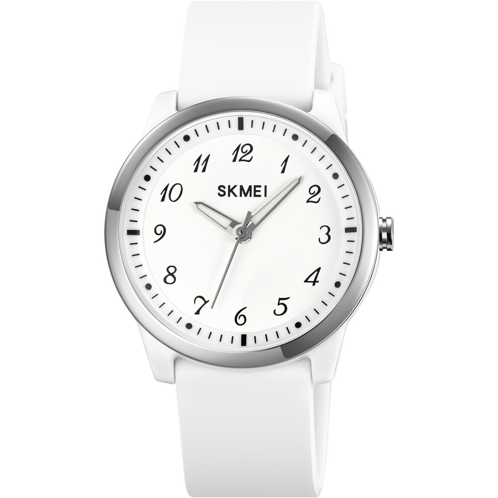 VEANXIN Simple Women Watches Nurse Watch Silicone Strap Sport Watches Wristwatch Luminous Analog Quartz Waterproof Casual Easy to Read Watches for W