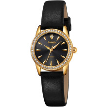 VEANXIN Classic Women Watch Diamond Watch Analog Quartz Small Face Wrist Watch Luxury Simple Waterproof Leather Dress Business Casual Watch for Wome