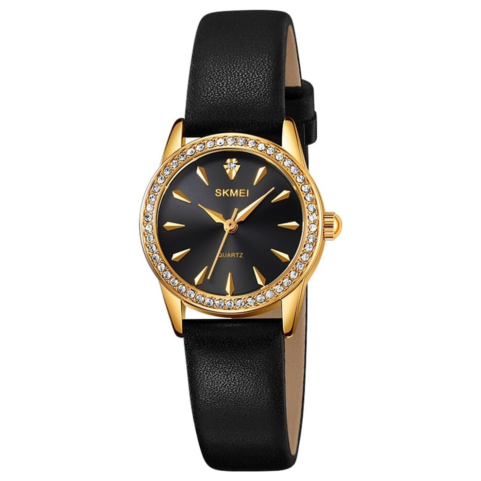 Veanxin Classic Women Watch Diamond Watch Analog Quartz Small Face Wrist Watch Luxury Simple Waterproof Leather Dress Business Casual Watch For Wome Not,Specified