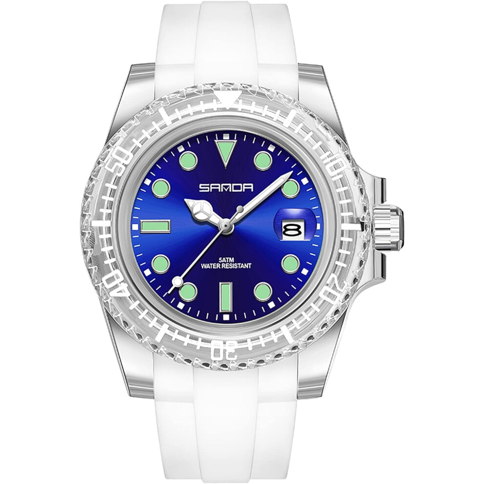 Photos - Wrist Watch VEANXIN Outdoor Sports Watches for Unisex Silicone Casual Watch Rotating Case Luminous Date  Waterproof Analog Di