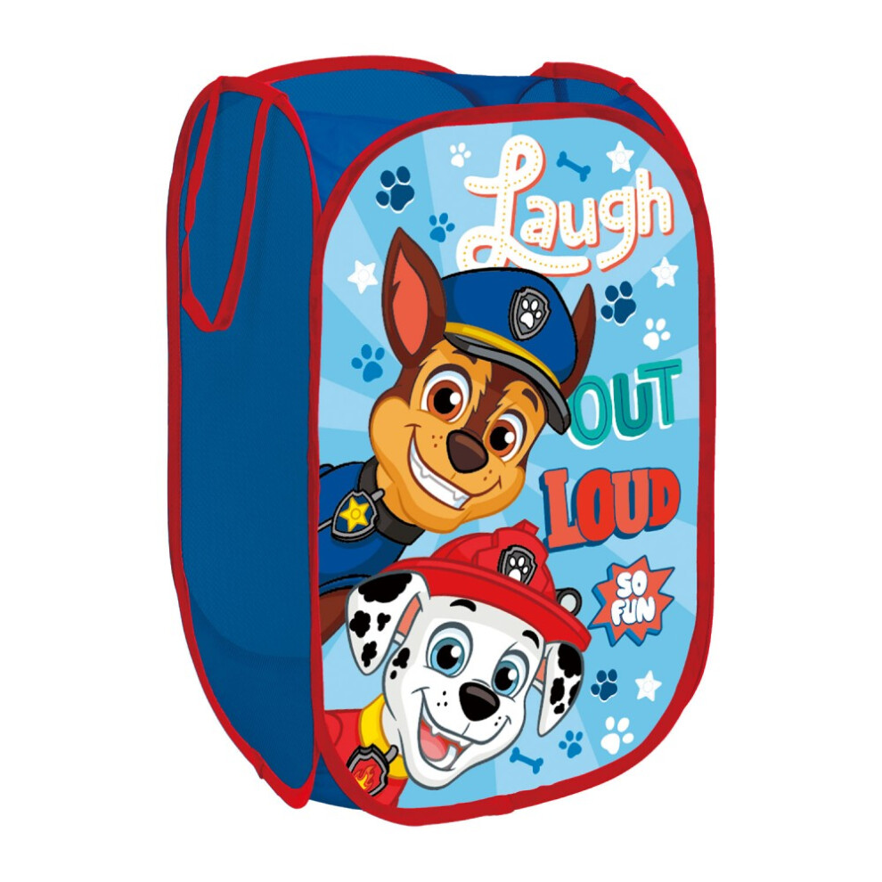 Paw Patrol Pop-Up Laundry Basket/Toy Storage Bin 36 x 36 x 58 cm