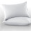 Imperial Rooms (Silver, Plain Pillowcase 2-Pack) Plain Duvet Cover Single Double King Bed Set Quilt 1