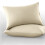 Imperial Rooms (Beige, Plain Pillowcase 2-Pack) Plain Duvet Cover Single Double King Bed Set Quilt 1