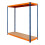 S-Rax 2 Planken Stelling - 180cm x 180cm x 60cm 1