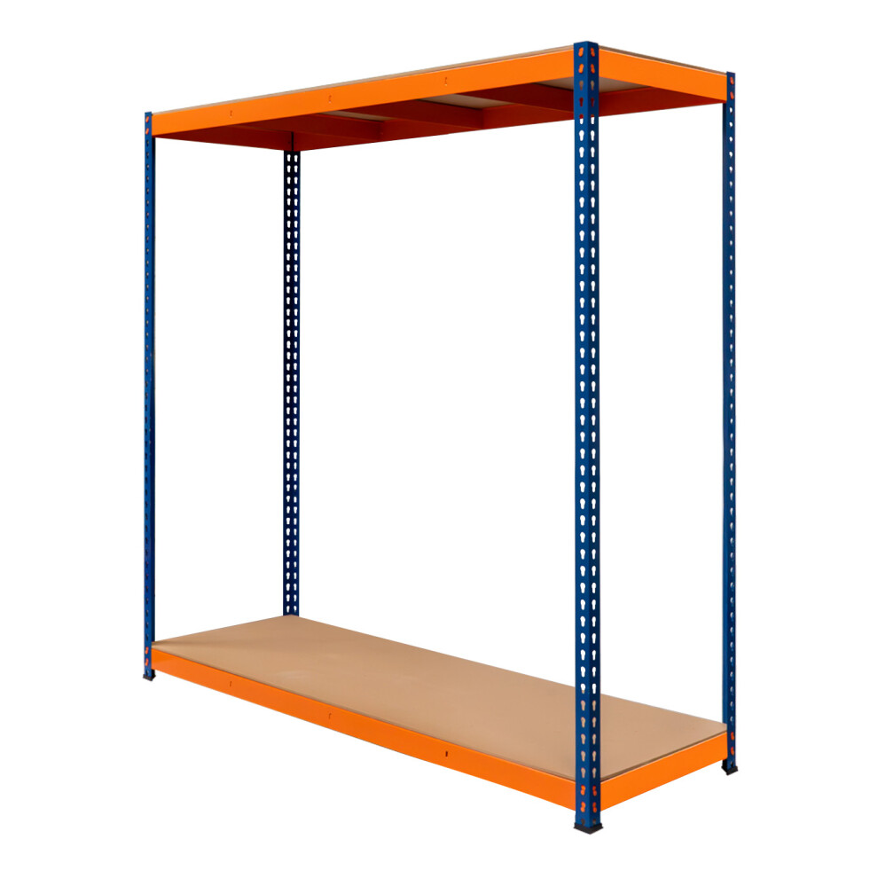(2) Warehouse Racking S-Rax Shelving Heavy Duty Garage