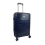 (Navy, Medium 24") Hampton&Stewart PP 8 Wheel Hard Shell Suitcase 1