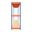 S-Rax 3 Planken Stelling - 180cm x 180cm x 60cm 4