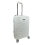 (White, Medium 24") Hampton&Stewart PP 8 Wheel Hard Shell Suitcase 1