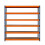 S-Rax 6 Planken Stelling - 180cm x 180cm x 60cm 3