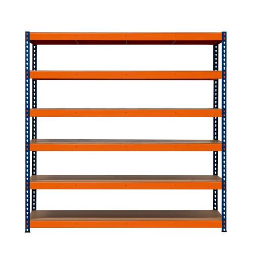S-Rax 6 Planken Stelling - 180cm x 180cm x 60cm 2