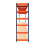 S-Rax 6 Planken Stelling - 180cm x 180cm x 60cm 4