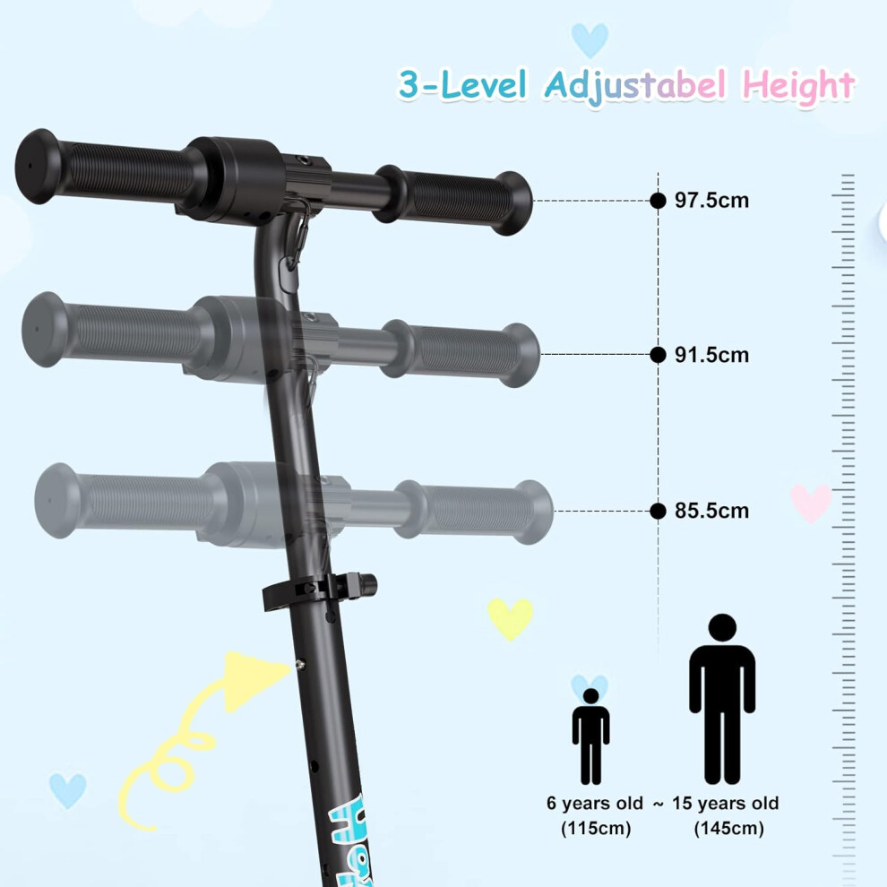 black--rcb-r11-electric-scooter-for-kids--150w-motor