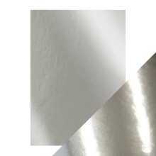 Craft Perfect - Mirror Card - Chrome Silver A4 - 9437E