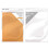 Craft Perfect - Mirror Card - Satin Effect - Copper Mine - A4 (5/PK) - 9475e 4