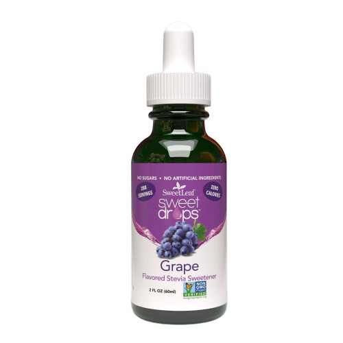 SweetLeaf Stevia, Sweet Csepp, Szőlő, 2 fl oz (60 ml)