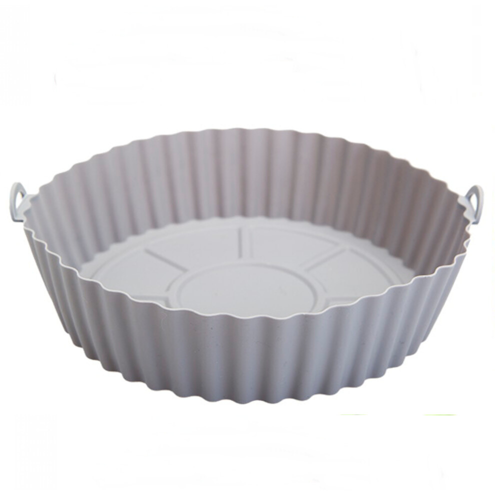 Air Fryer Silicone Basket Pot Liner Reusable 18x16x4.5cm