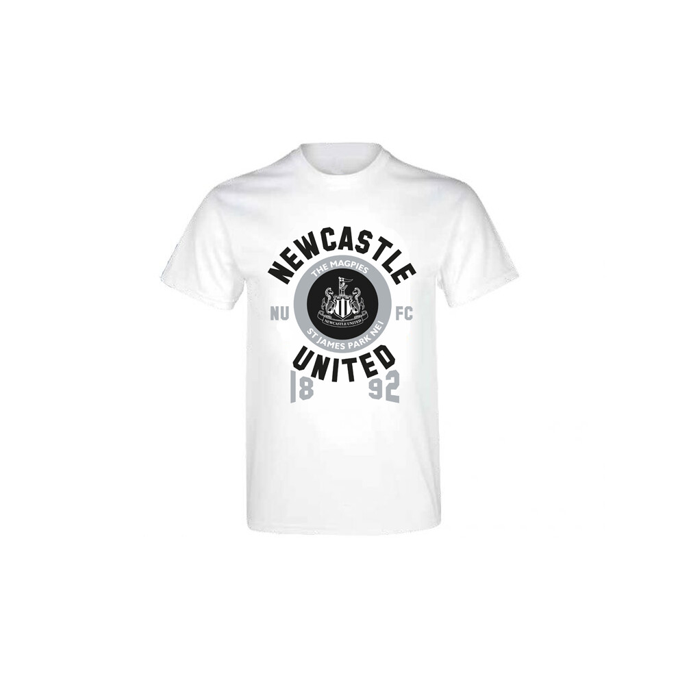 (S) Newcastle United T-Shirt Magpies White