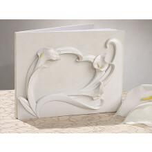 Calla Lily Design Wedding Guest Book