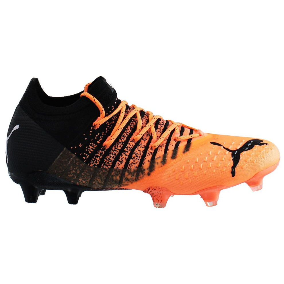 (8, Orange) Puma Future Z 1.3 FG/AG Lace-Up Orange Synthetic Mens Football Boots 106751 01 (UK )