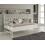 Daybed Without trundle white 3ft single +1 mattres 1