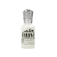 Nuvo - Glitter Drops - White Blizzard - 758n