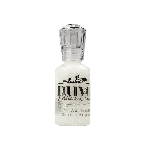 Nuvo - Glitter Drops - White Blizzard - 758n