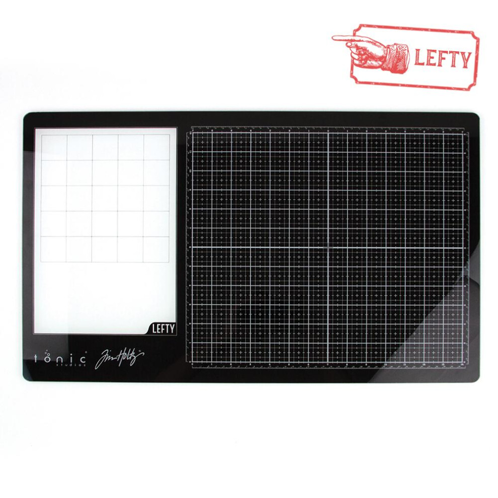 Tim Holtz - Glass Media Mat Left-Handed - 1913e