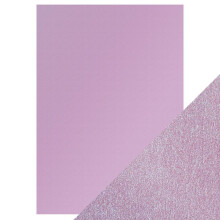 Craft Perfect - Pearlescent Card - Gleaming Lilac A4 (5/PK) - 9504E