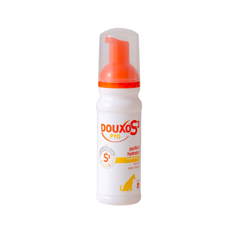 (Hair Spray) Douxo S3 Pyo Seb Mousse Shampoo Pet Care Products For Sterilization Mite Removal