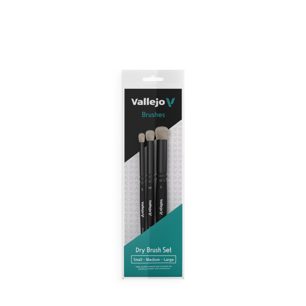 VALB07990 - AV Dry Brush - Natural Hair Dry Brush Set - (S, M & L)