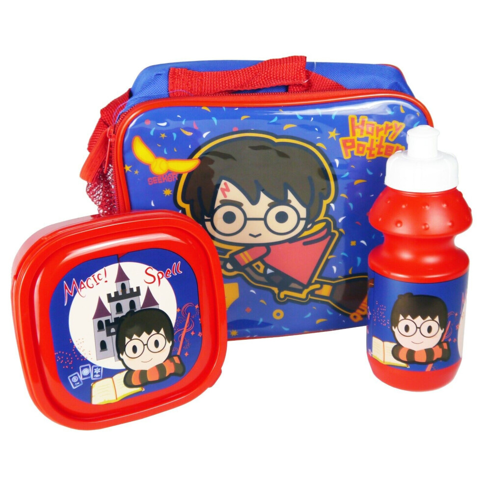 Harry Potter Insulated 3 Piece Lunch Bag Quidditch