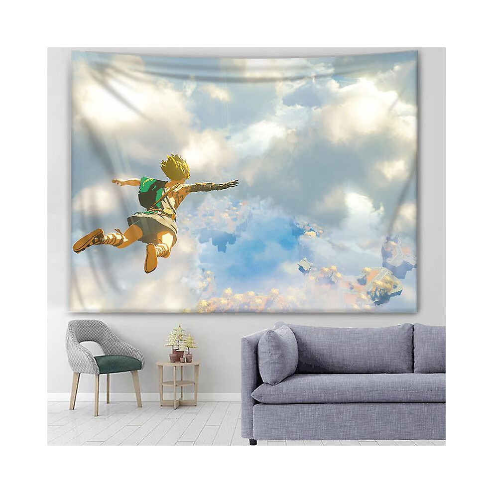 (7, 150cm*180cm) Zelda Tears Of The Kingdom HD Canvas Poster  art decorative painting Home bedroom Painting