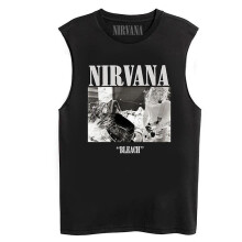 (S) Nirvana Band Rock Sleeveless Tank Top T-shirt