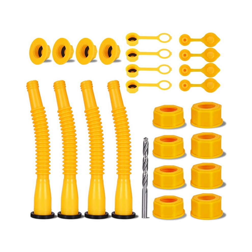 Gas Can Spout Replacement Gas Can Nozzlet Set With Flexible Nozzles, Thicker Gasket 6113227012504