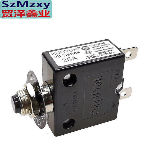 (18A) Kuoyuh 98 Series New Origina 3a 4a 5a 6a 7a 8a 9a 10a 11a 12a 13a 15a 16a 18a 20a 25a 30a 35a 50a Overload Overcurrent Protector