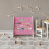 URBN Living (Pink) Kids MDF & Fabric Display Bookshelf Organiser 4