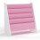 URBN Living (Pink) Kids MDF & Fabric Display Bookshelf Organiser 3