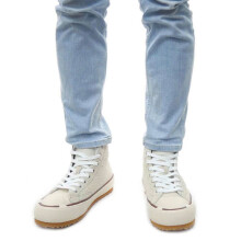 (EU 43) Diesel S-Principia-Mid-X Mens High Top Canvas Shoe