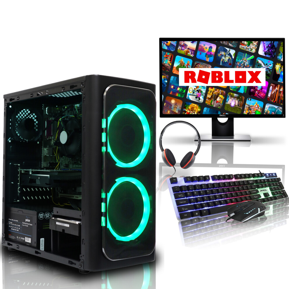 Intel i5 Gaming PC Bundle 8GB RAM 1TB HDD Nvidia GT1030 Win 10 Desktop
