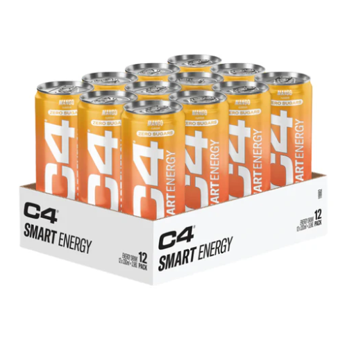 Cellucor, C4 Smart Energy, Mango Flavour, 12 x 330ml