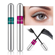 (Green-Red, 2 pcs) Mascara, 2-in-1 Booming Mascara, Naturally Lengthening And Volumizing Effect, Long-lasting Waterproof 4d Silk Fiber Mascara, Anti-smudge, Non-clumping