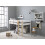 Noa and Nani Una Midsleeper Cabin Bed in Classic White – Solid Pine, Ladder & Under-Bed Den/Storage 2