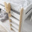 Noa and Nani Una Midsleeper Cabin Bed in Classic White – Solid Pine, Ladder & Under-Bed Den/Storage 3